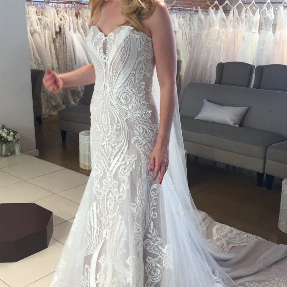 New - Never Worn - Wedding Dress - Madi Lane Roza ML3918